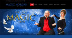 Desktop Screenshot of magicmorgan.com